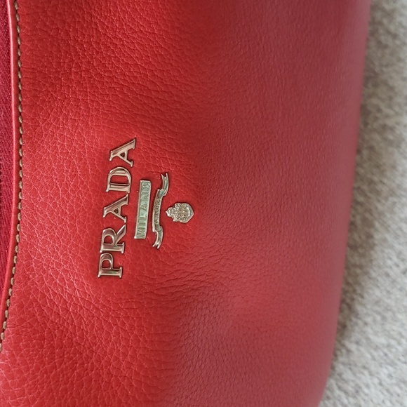 Red PRADA Hobo BR4314 - Picture 4 of 16